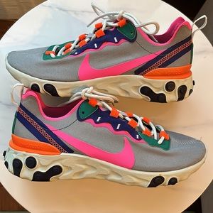 Nike React Element 55’ Wolf Women’s Sneakers